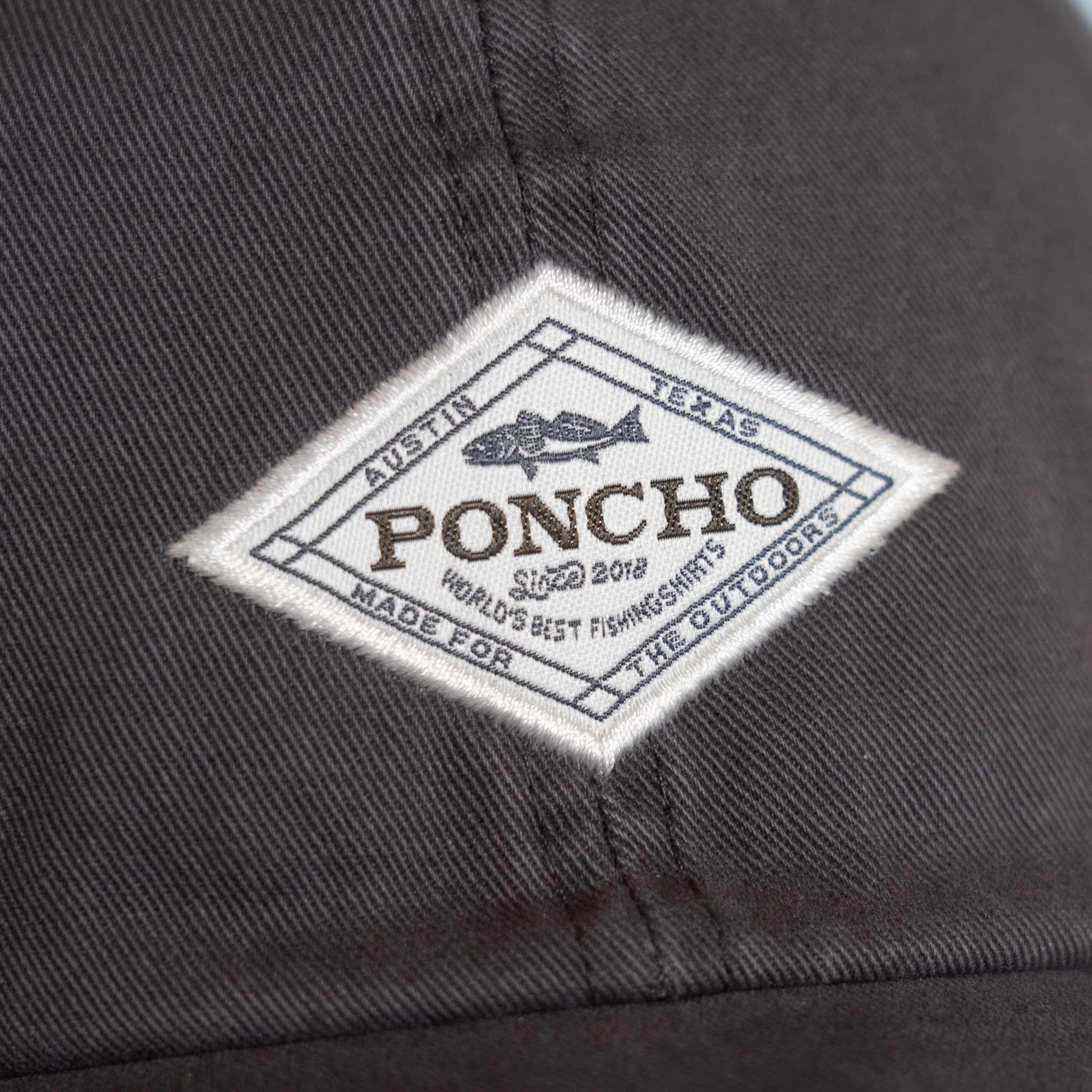 Grey Diamond Patch Hat - Image 6